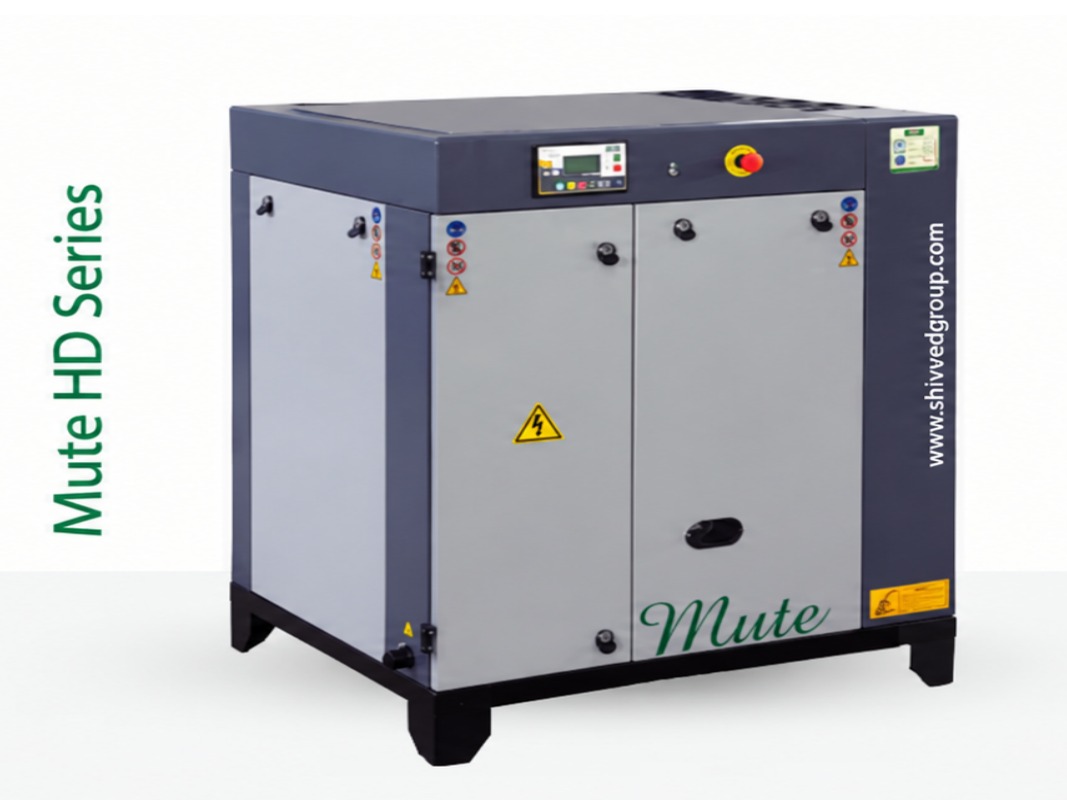 Mute HD Series Screw Compressor (Base Mounted)