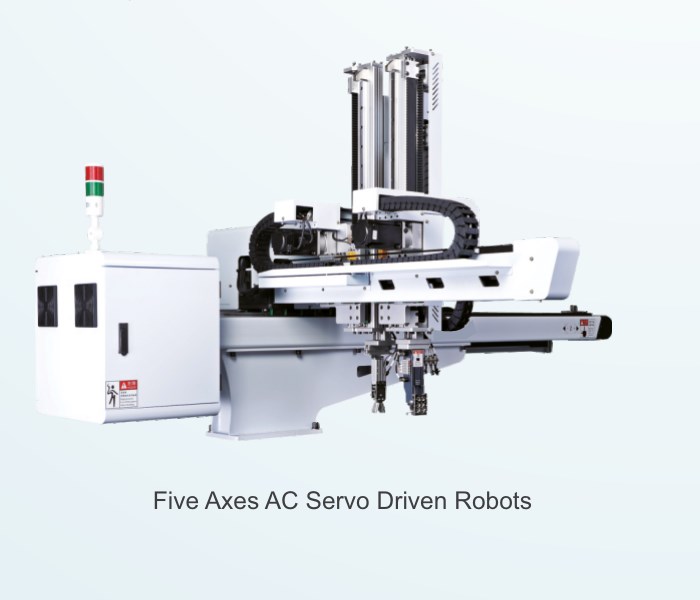 Five Axes Servo Driven Robot